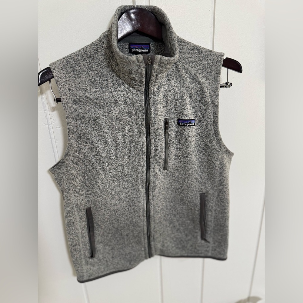 Patagonia Men's Heather Gray Better Sweater Vest